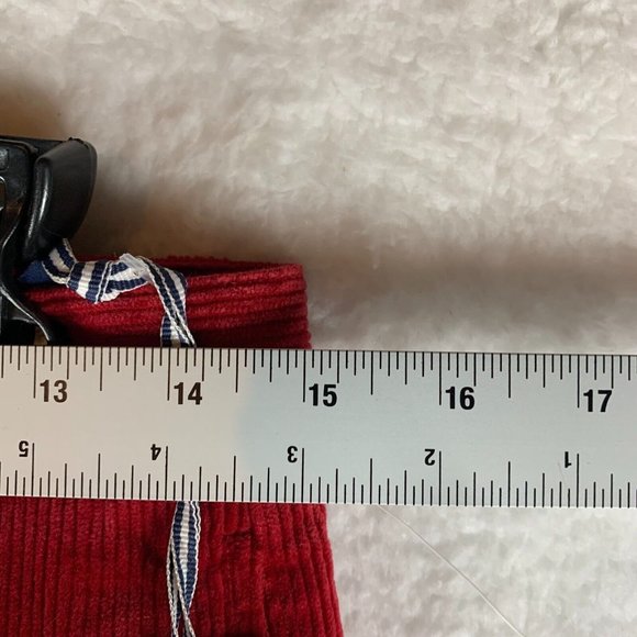 Vineyard Vines Boys Corduroy Classic‎ Club Pant Solid Red Size 18 NWT 6472 - Picture 3 of 11